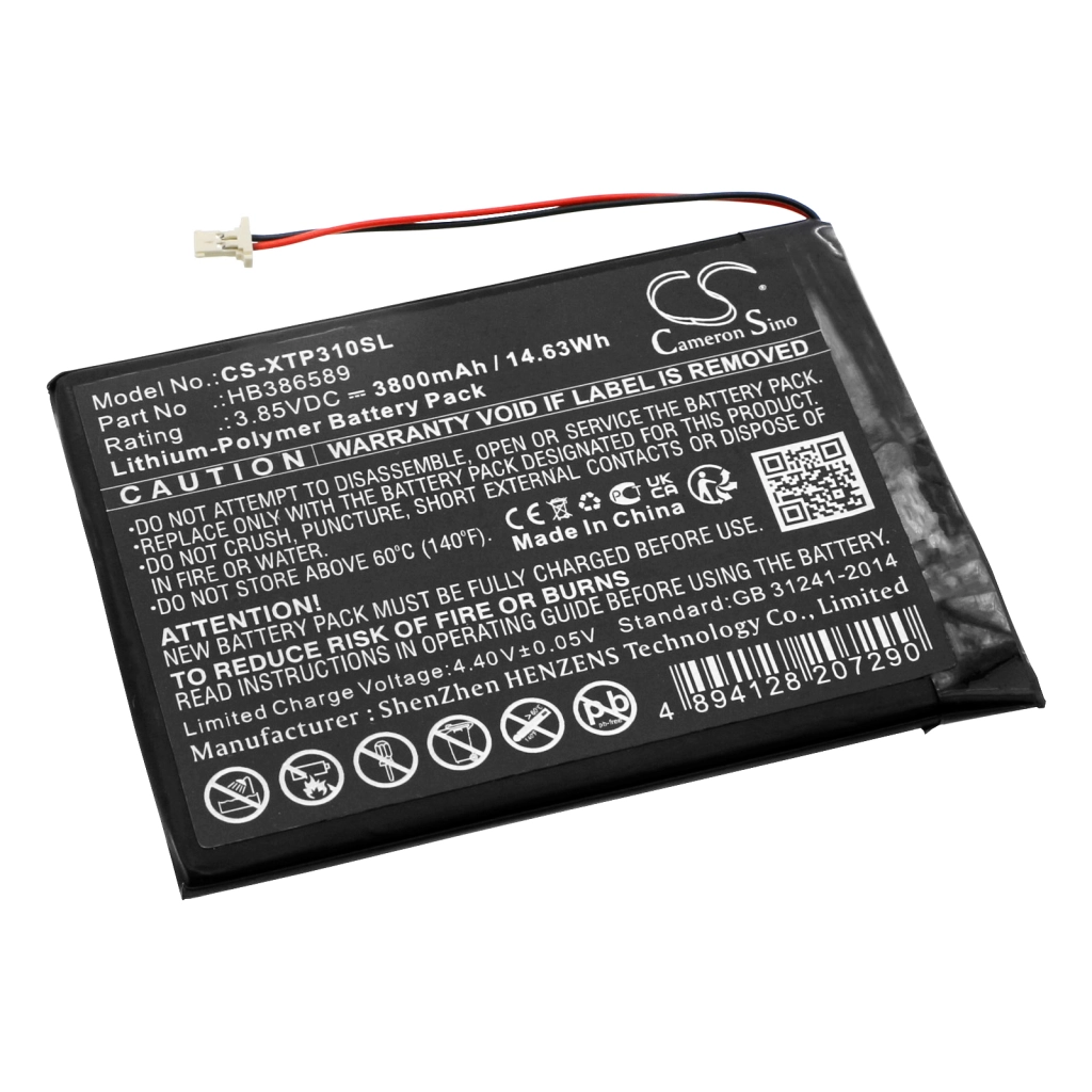 Batterier för forsknings- och mätutrustning Xtool CS-XTP310SL