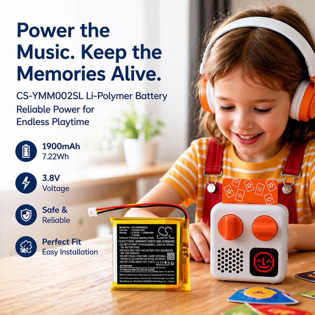 Batteri kompatibel med Yoto CS-YMM002SL