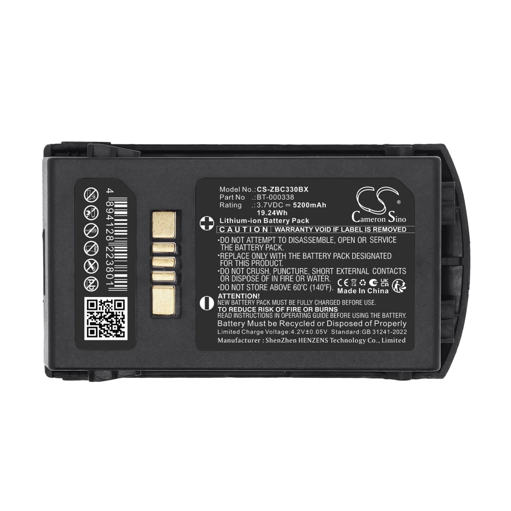 Battery compatible with Zebra