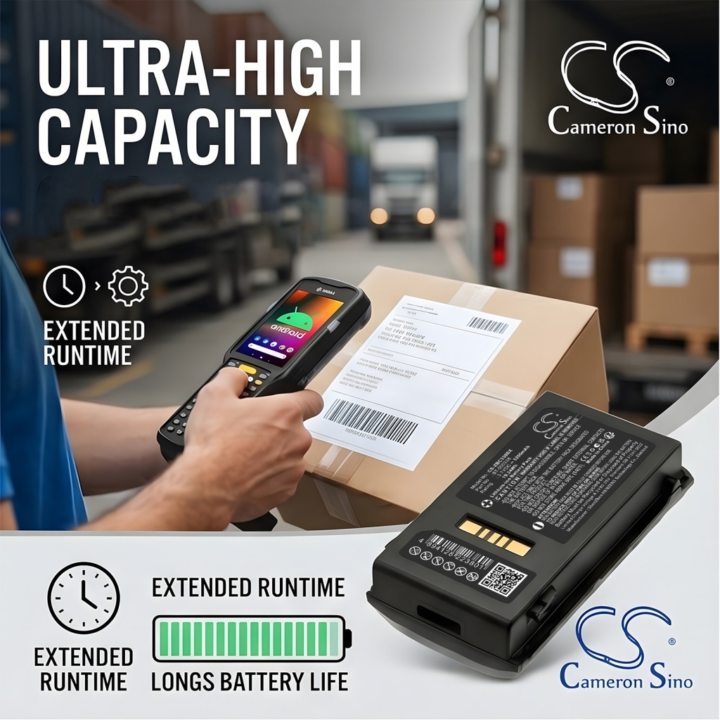 Battery compatible with Zebra