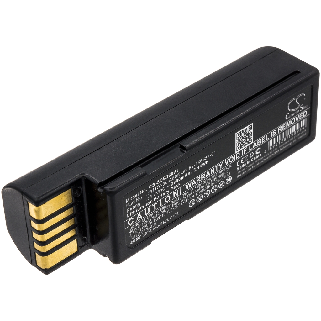 Batterier för skanner Zebra LS3600