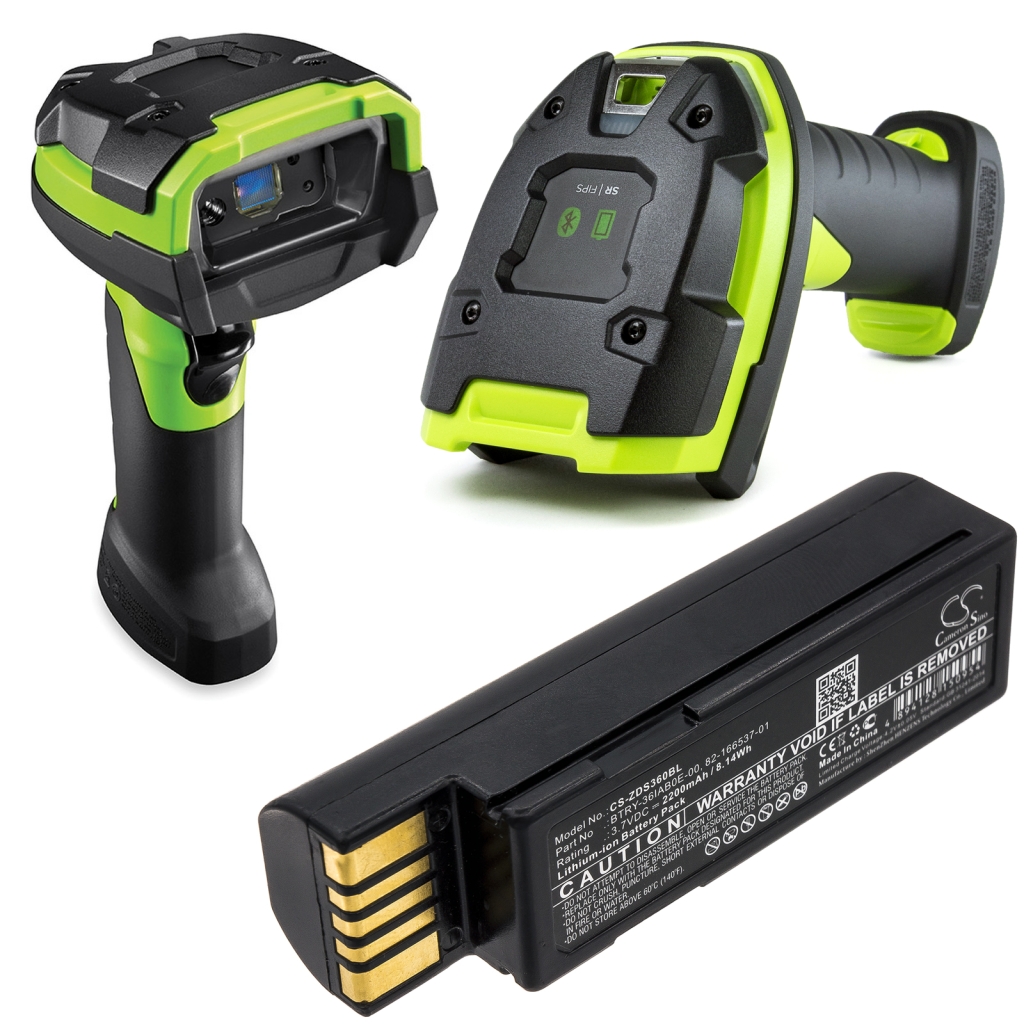 Batterier för skanner Zebra LS3600