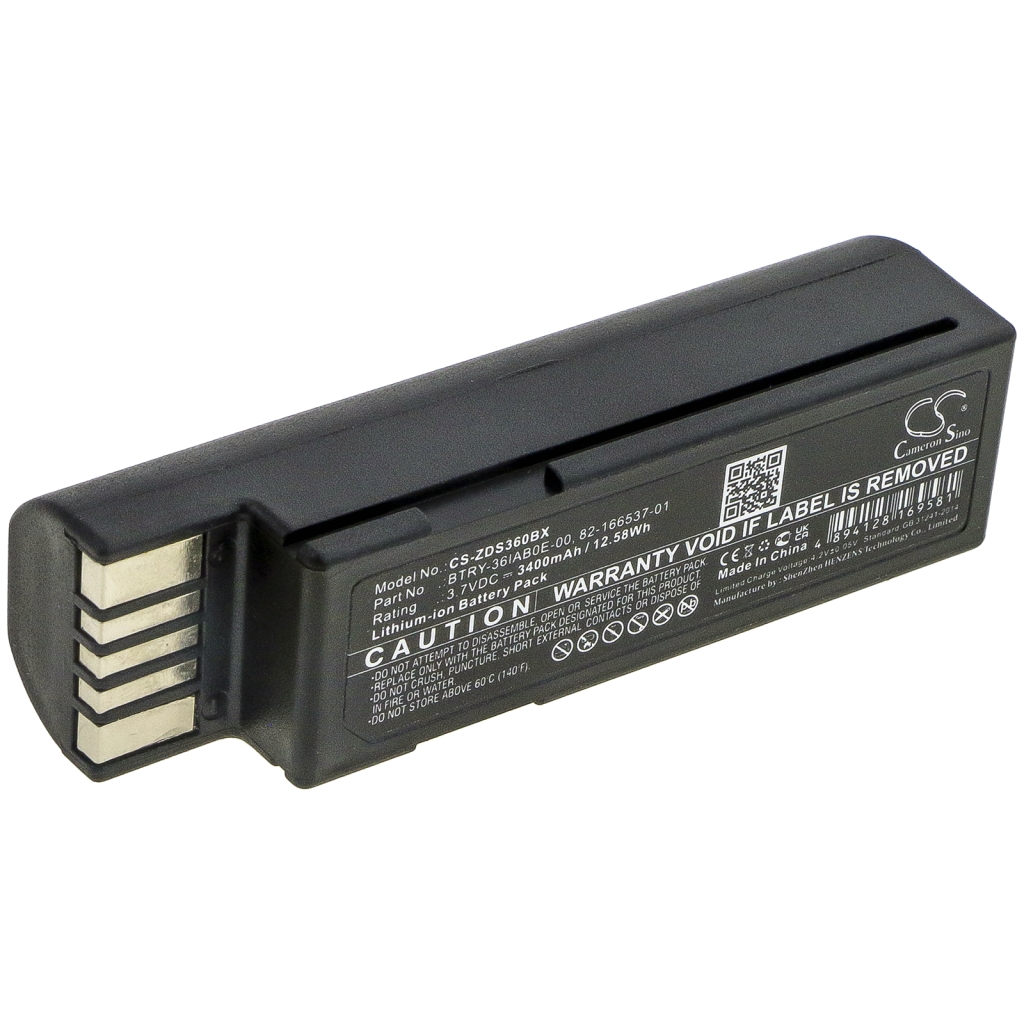 Batterier för skanner Zebra LS3600