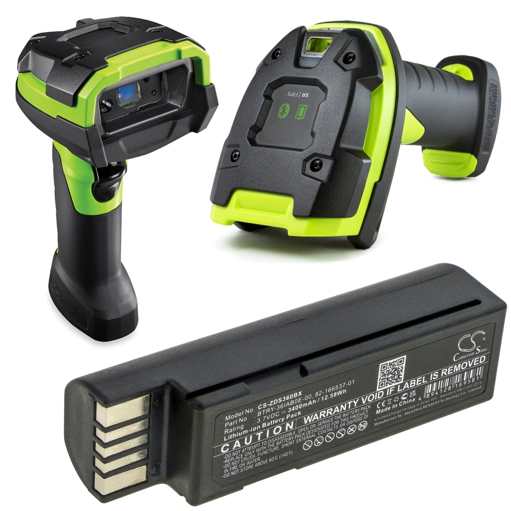 Batterier för skanner Zebra LS3600
