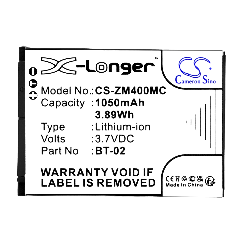 Camera Battery Zoom CS-ZM400MC