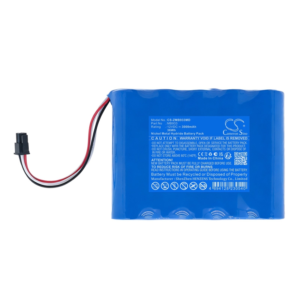 Batteries compatible with Zeiner Medical Rescue Vacuum Pump CS-ZMB933MD