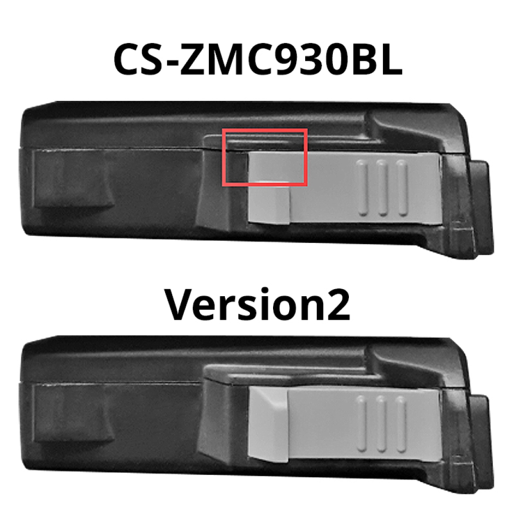 Batterier för skanner Zebra CS-ZMC930BL