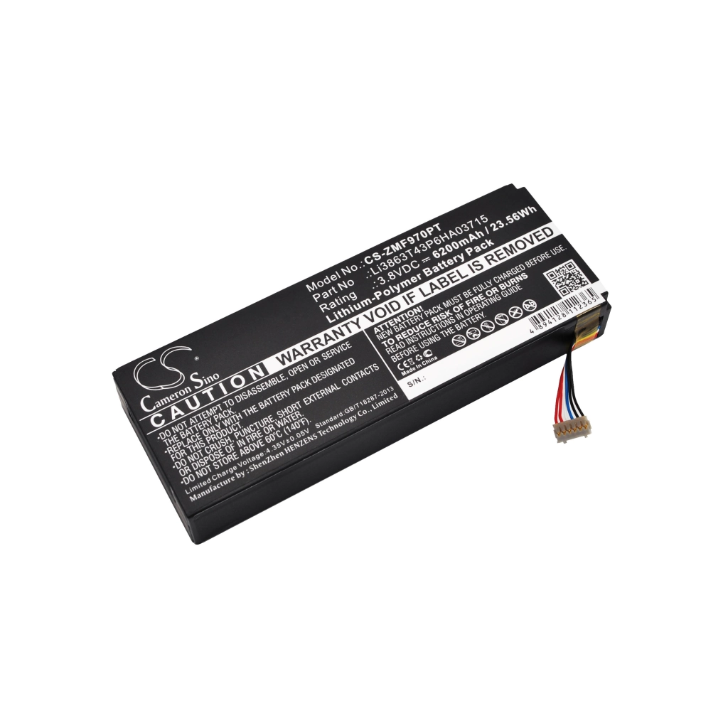 Compatible battery replacement for ZTE LI3863T43P6HA03715