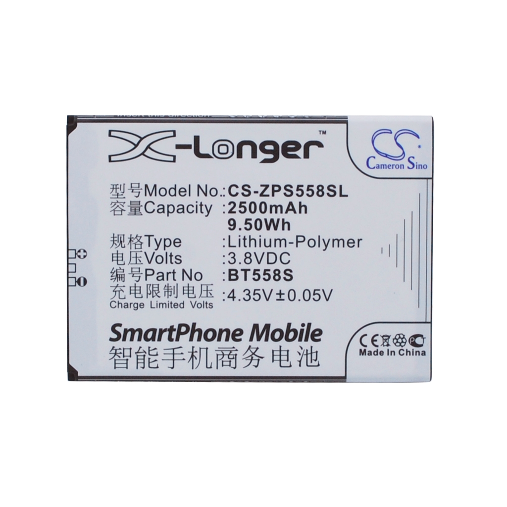 Batteri kompatibel med Zopo CS-ZPS558SL