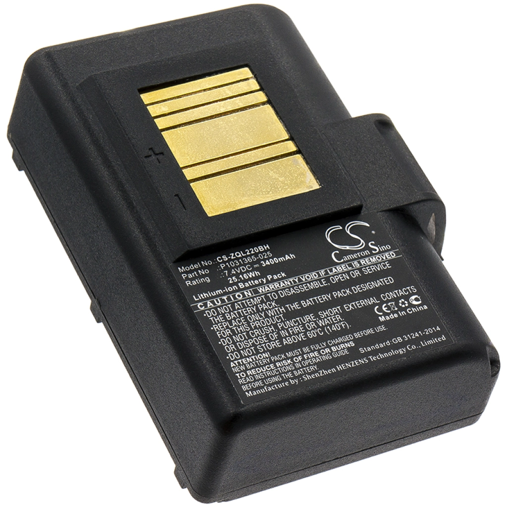 Batterier för skrivare Zebra ZR628
