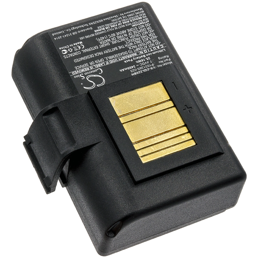 Batterier för skrivare Zebra ZR628