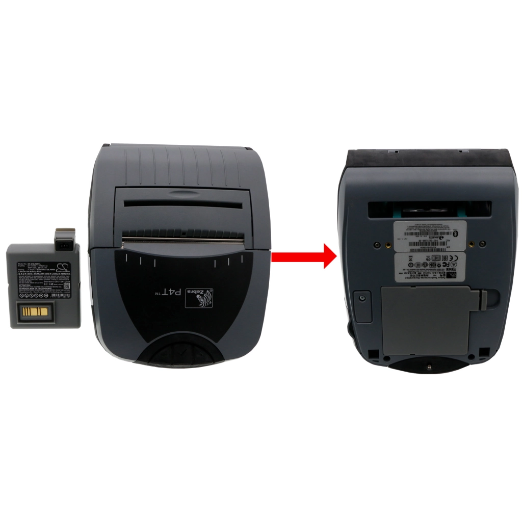 Batterier för skrivare Zebra RP4