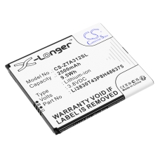 Kompatibel batteribyte för ZTE LI3830T43P8H486375