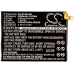 Compatible battery replacement for ZTE LI3925T44P8H786035