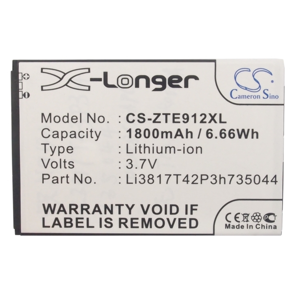 Mobile Phone Battery BoostMobile CS-ZTE912XL