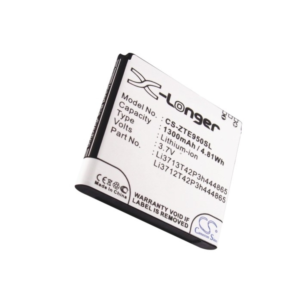 Batteri Ersätter Li3713T42P3h444865