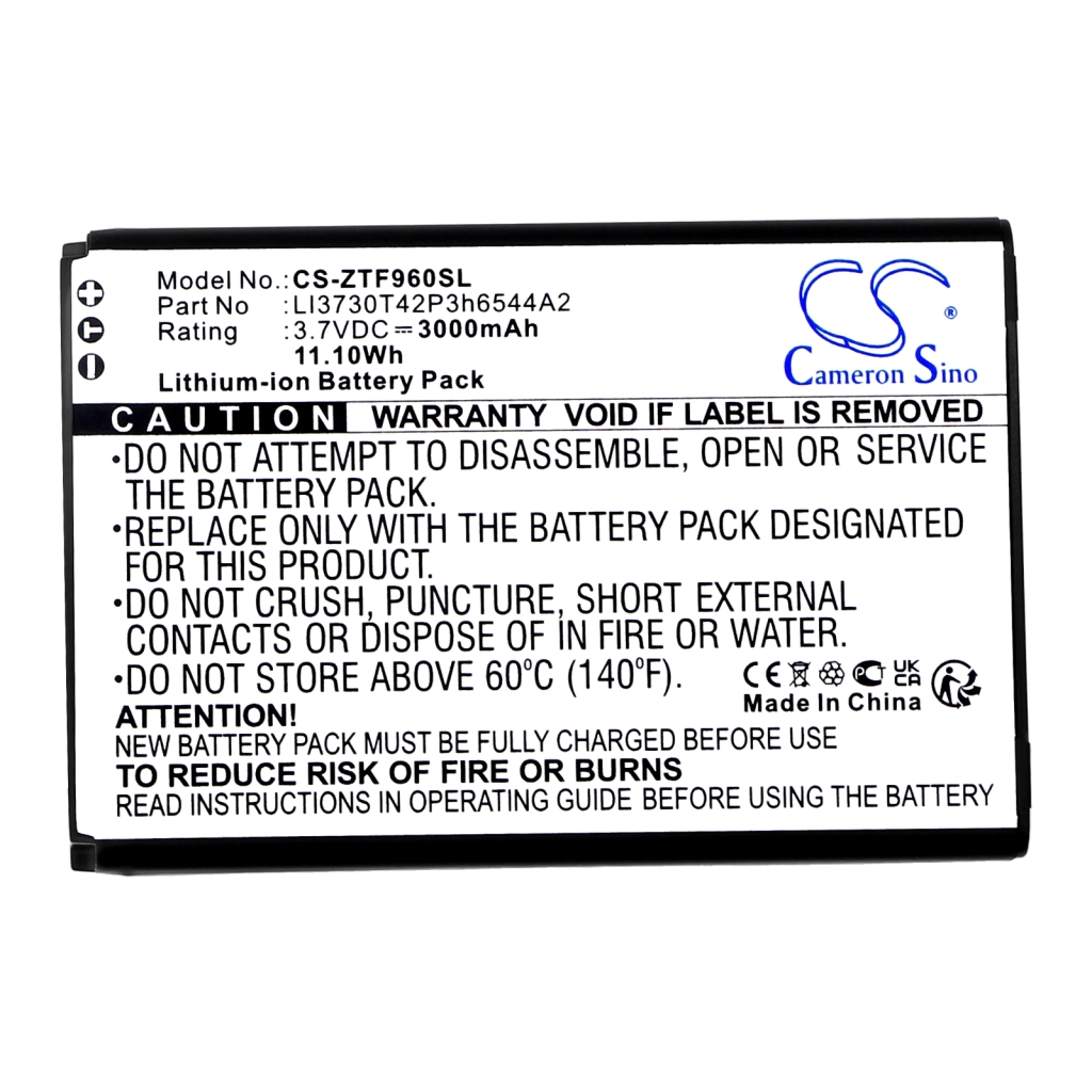 Batterier Ersätter LI3730T42P3h6544A2