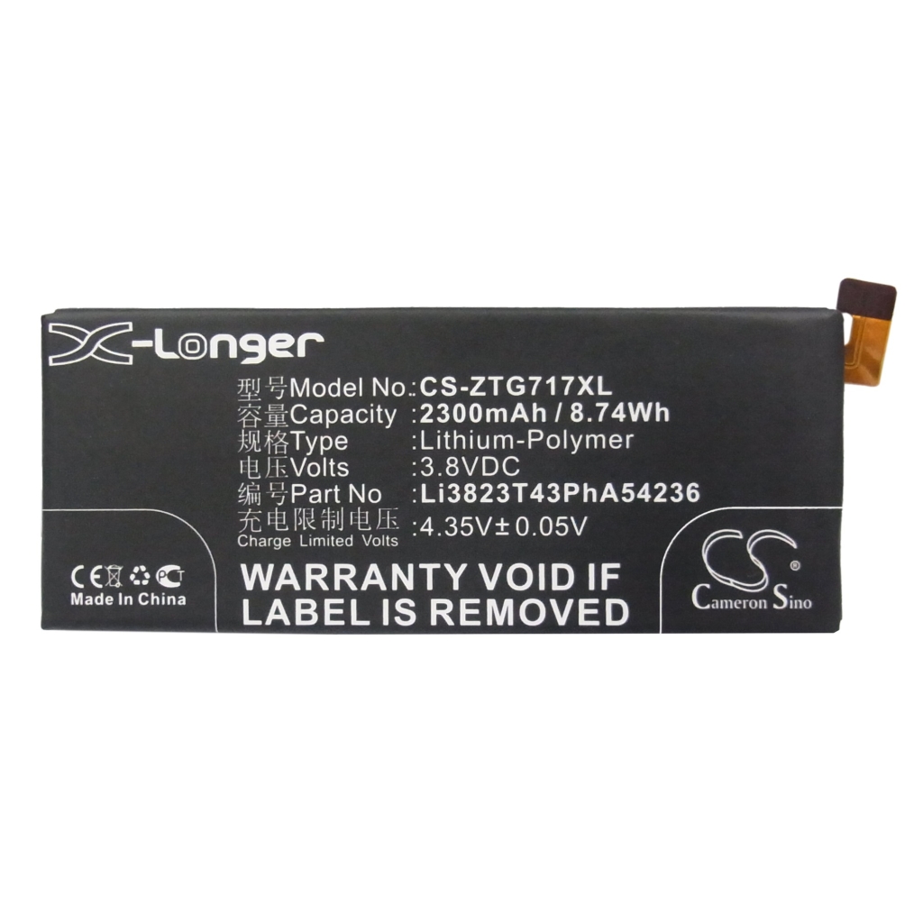 Battery Replaces Li3823T43PhA54236-H