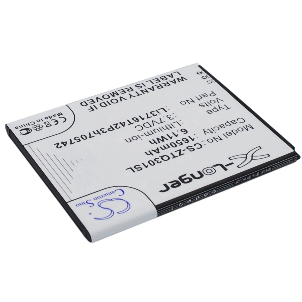Batteri kompatibel med ZTE A+world CS-ZTQ301SL