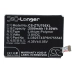 Compatible battery replacement for ZTE LI3825T43P6H755543