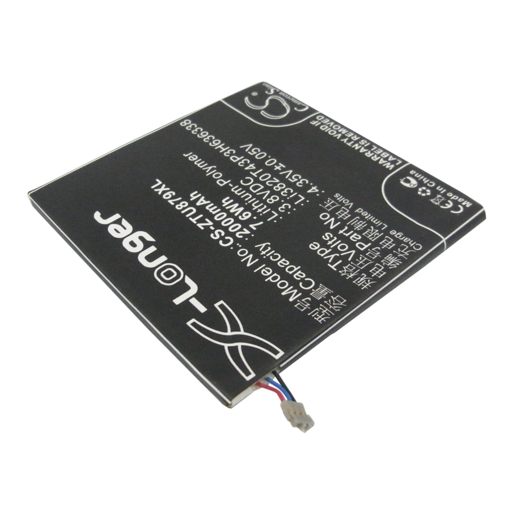 Batterier till mobiltelefoner ZTE CS-ZTU879XL