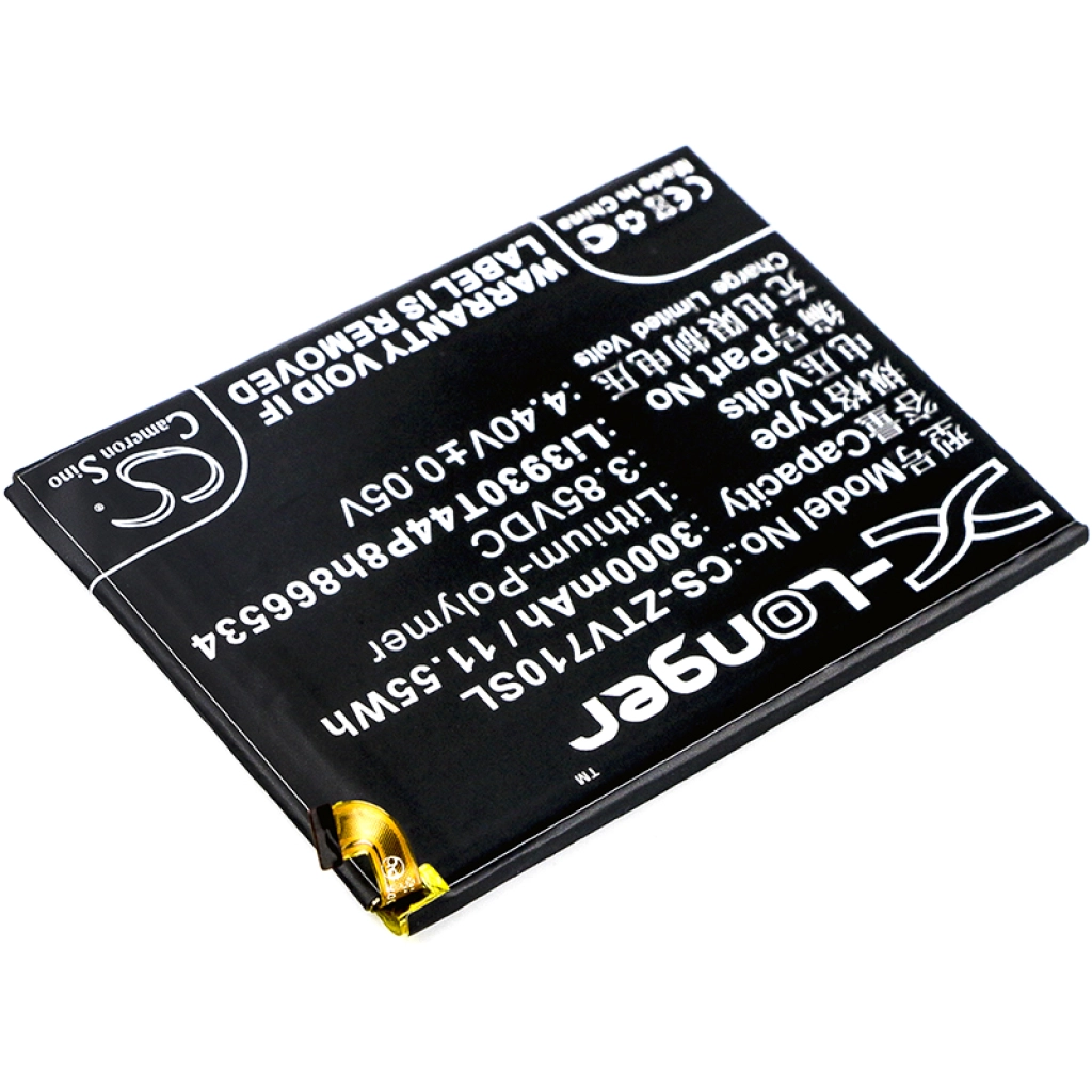 Batterier till mobiltelefoner ZTE Blade V7 Max