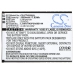 Compatible battery replacement for ZTE LI3818T43P3H695144
