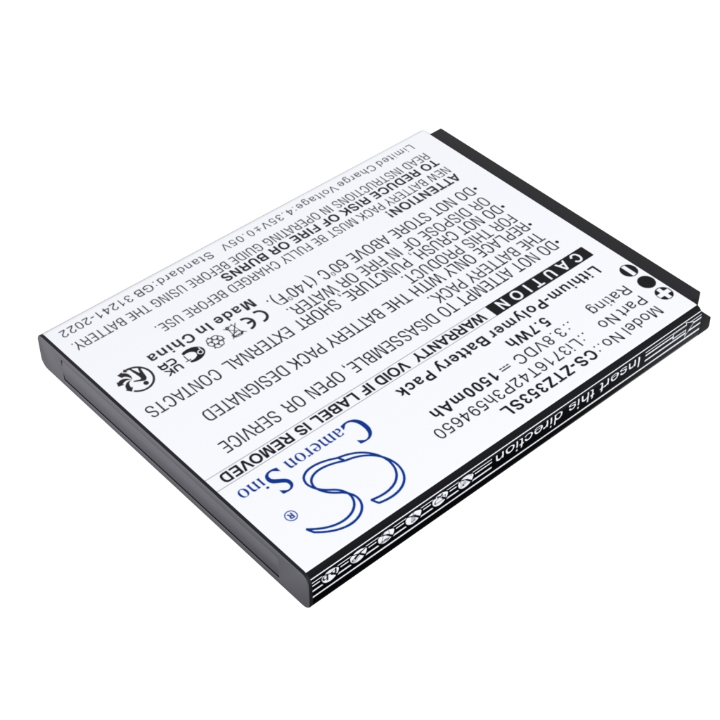 Batteri Ersätter Li3716T42P3h594650