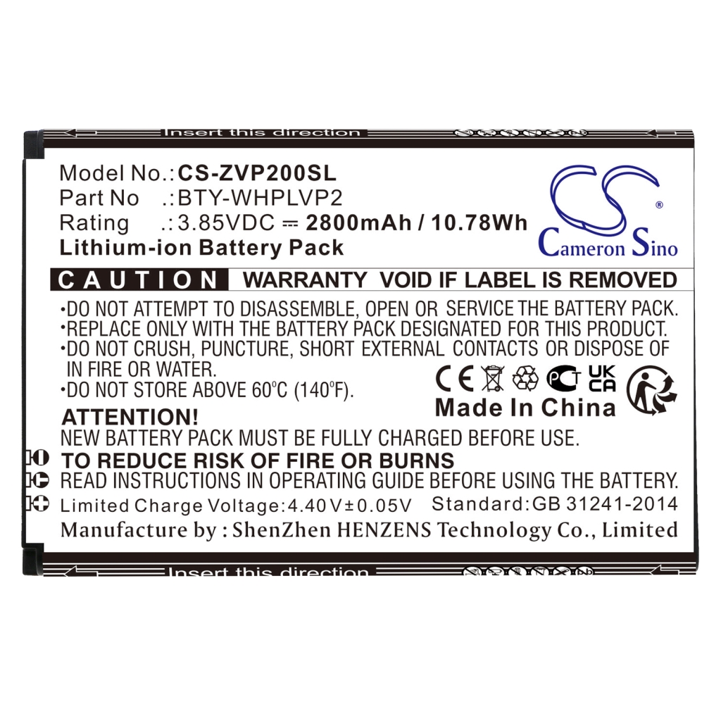 Batterier för hotspots Verizon CS-ZVP200SL