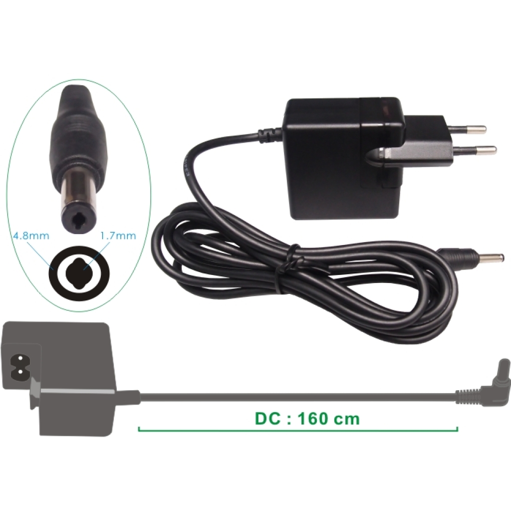 Laddare kompatibel med Panasonic DF-ACW615MC
