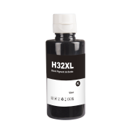 Compatible with HP 32XLBK / 135ml Ink Black (Printing ink)