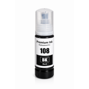 Ink Replaces Epson E-108BK Compatible with   / 70ml Ink (Printing ink - Dye)